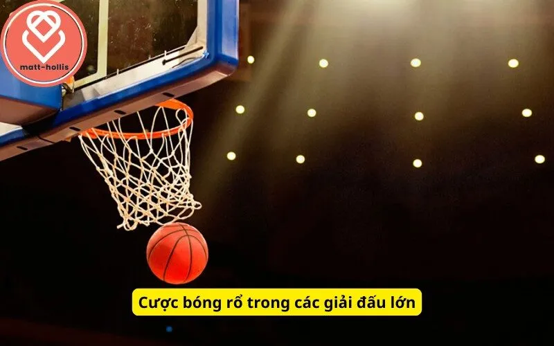 Cược bóng rổ trong các giải đấu lớn