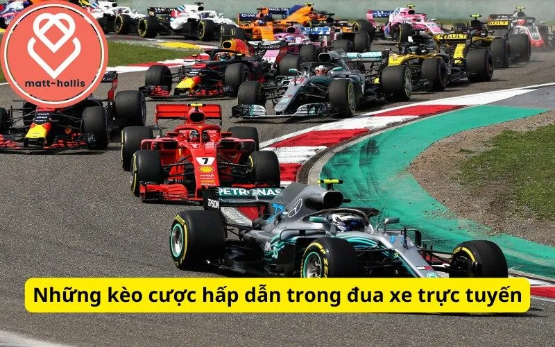 Những kèo cược hấp dẫn trong đua xe trực tuyến