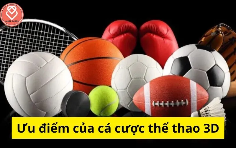 Ưu điểm của cá cược thể thao 3D