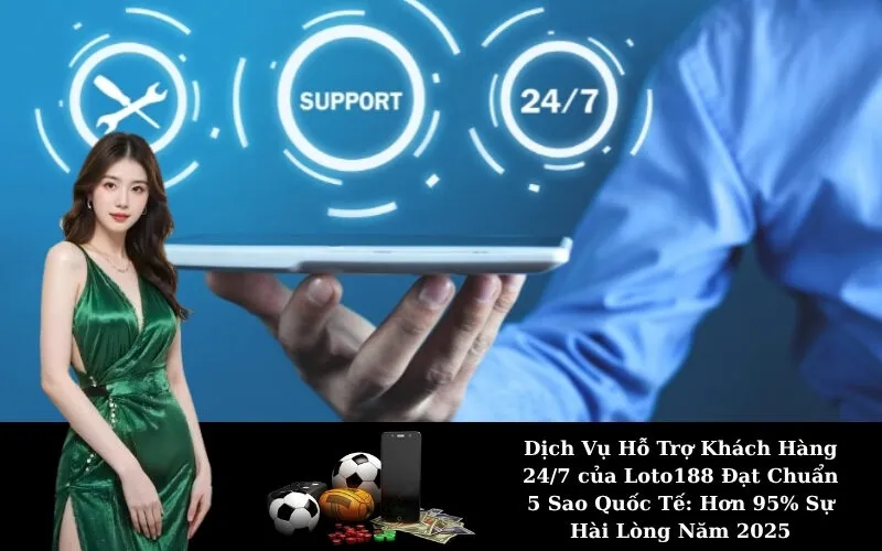 Dịch Vụ Hỗ Trợ Khách Hàng 24/7 của Loto188 Đạt Chuẩn 5 Sao Quốc Tế: Hơn 95% Sự Hài Lòng Năm 2025